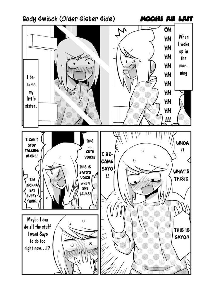 Met My Sister On A Dating Site Chapter 10.3 page 1 - Chapter 10.3 : Body Switch (Older Sister Side)