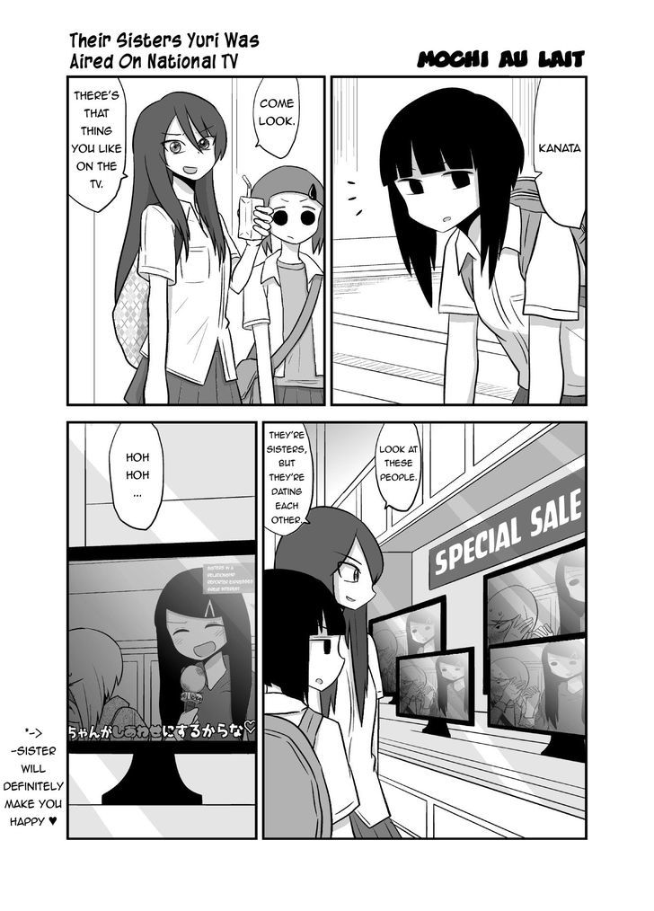 Met My Sister On A Dating Site Chapter 10.8 page 1 - Chapter 10.8 : Their Sisters Yuri Was Aired On National TV