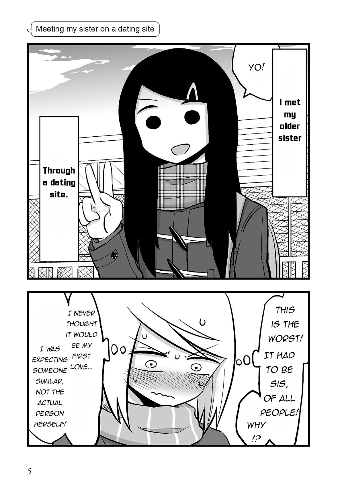 Met My Sister On A Dating Site Chapter 17 page 1 - Chapter 17 : Extras