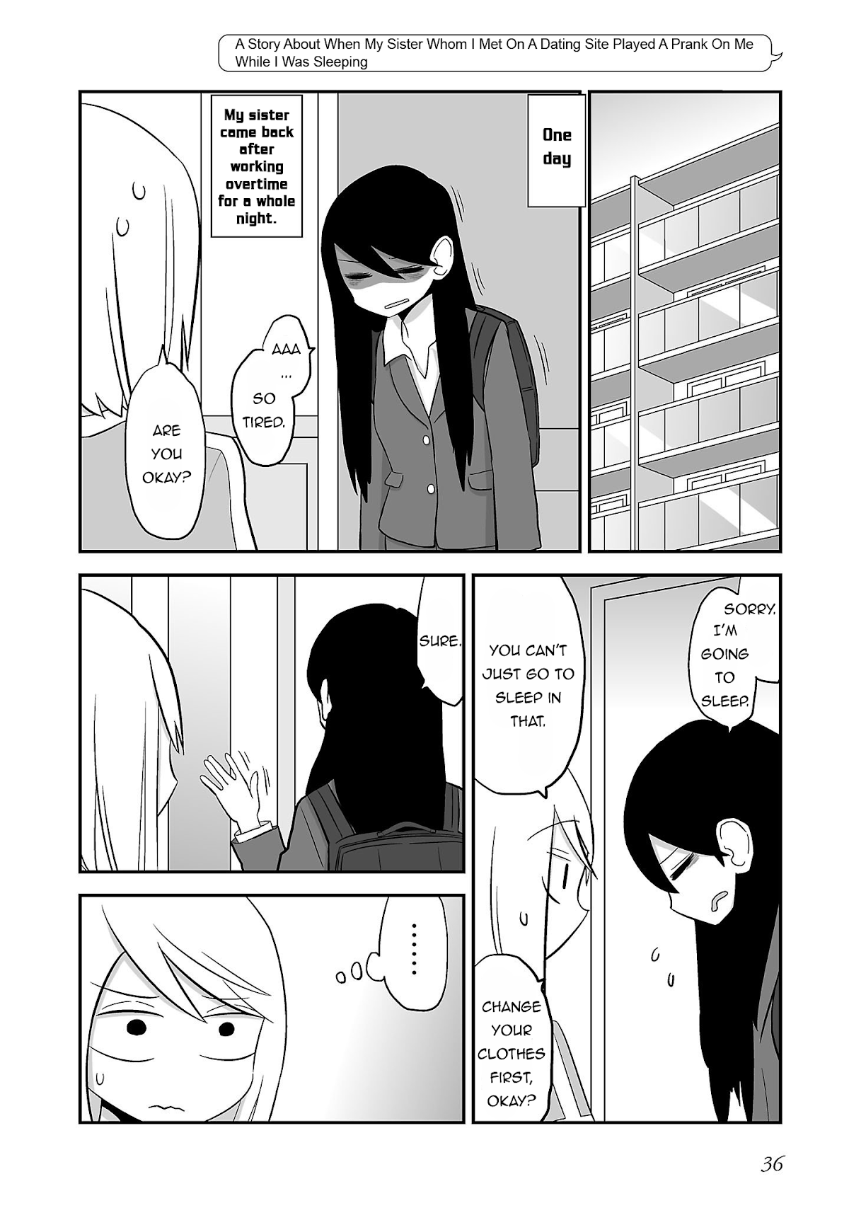 Met My Sister On A Dating Site Chapter 17 page 17 - Chapter 17 : Extras