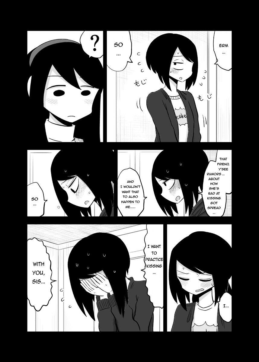 Met My Sister On A Dating Site Chapter 3.2 page 4 - Chapter 3 v2 : Tricking My Sister Into Kissing Me.