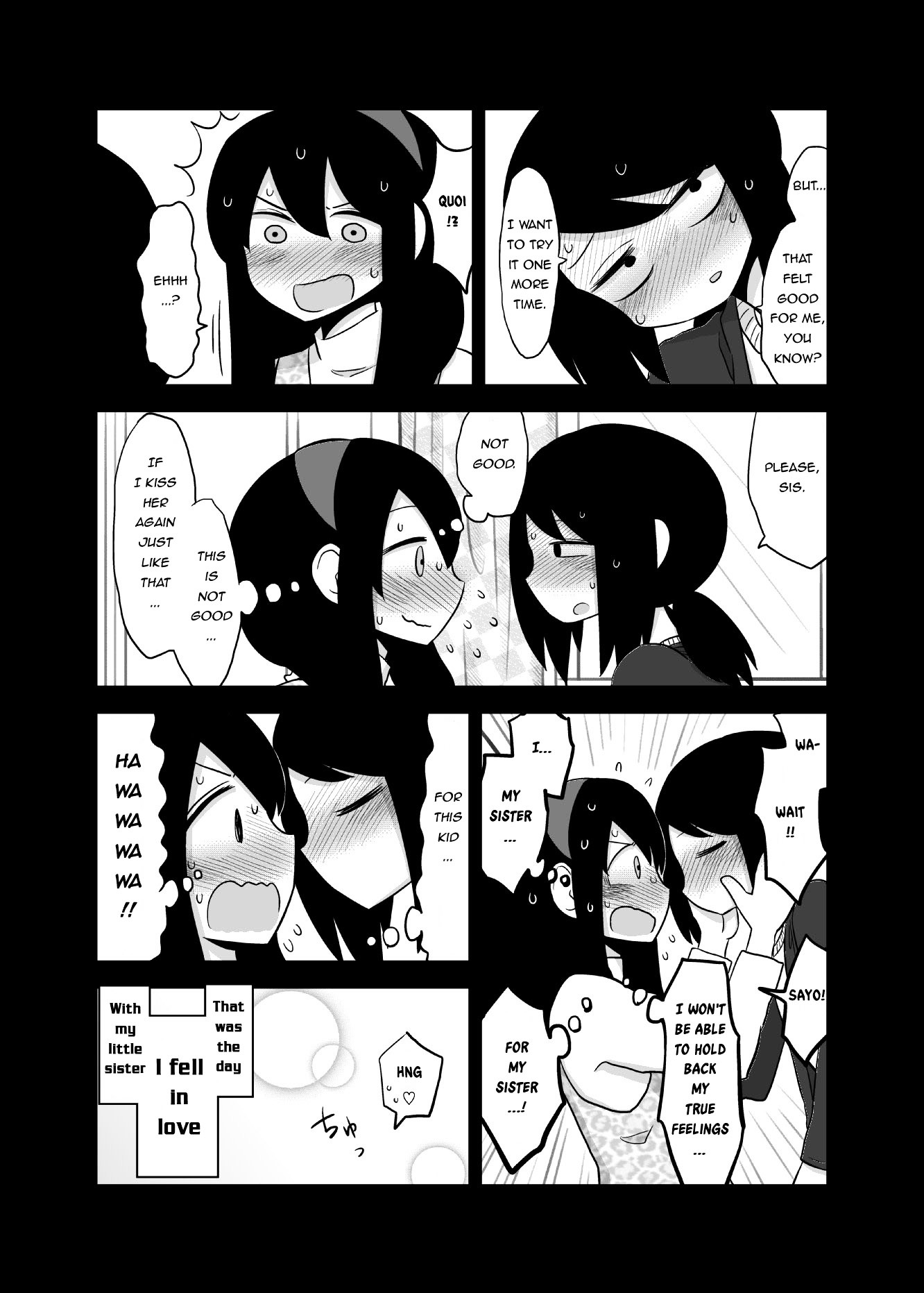 Met My Sister On A Dating Site Chapter 4 page 3 - Chapter 4 : Can't stop kissing my sister