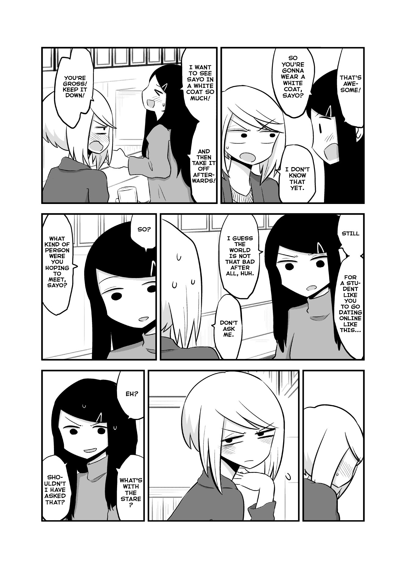 Met My Sister On A Dating Site Chapter 5 page 3 - Chapter 5 : Getting flirted with by my drunken sister