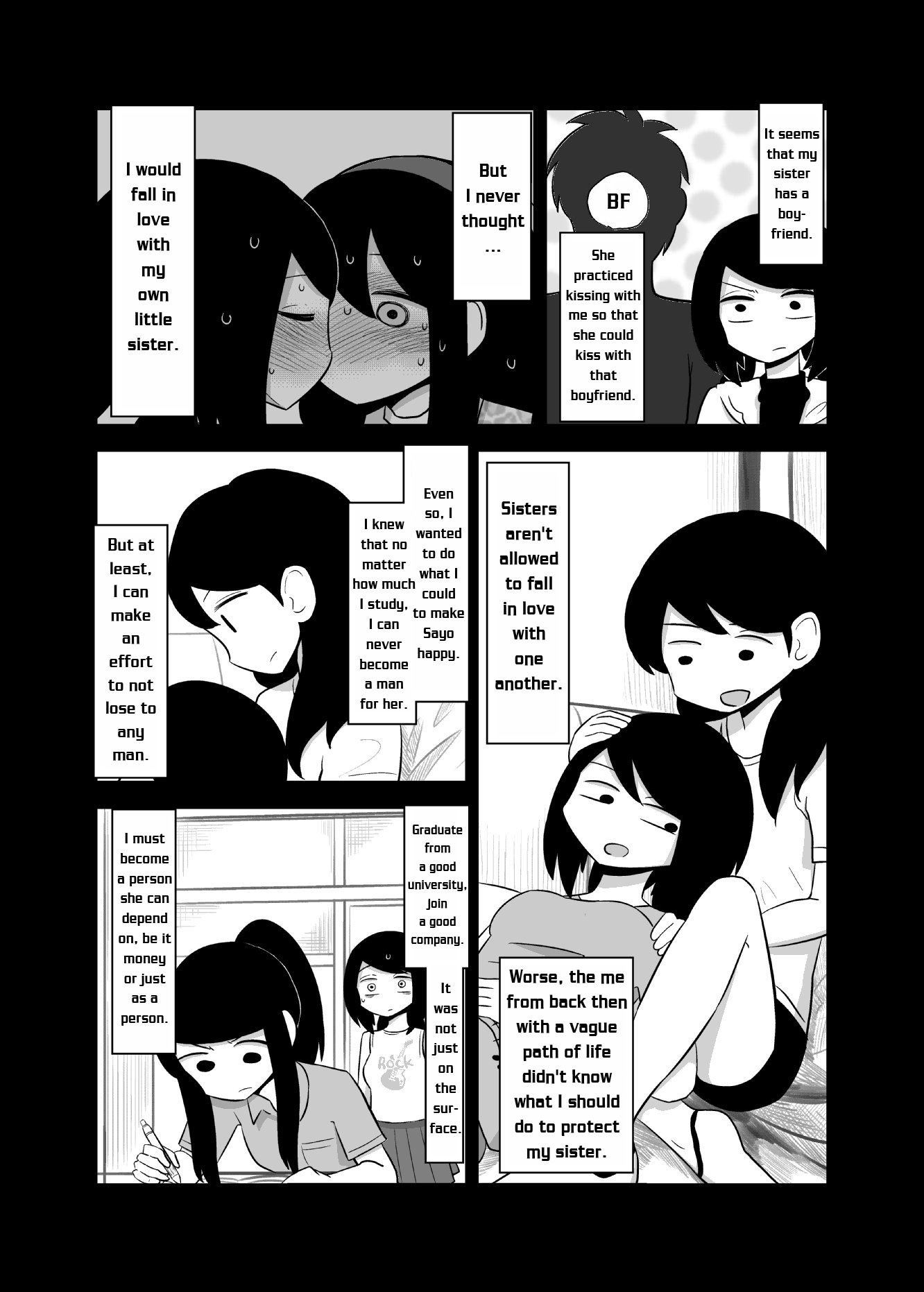 Met My Sister On A Dating Site Chapter 9 page 3 - Chapter 9 : I Love My Sister Too Much