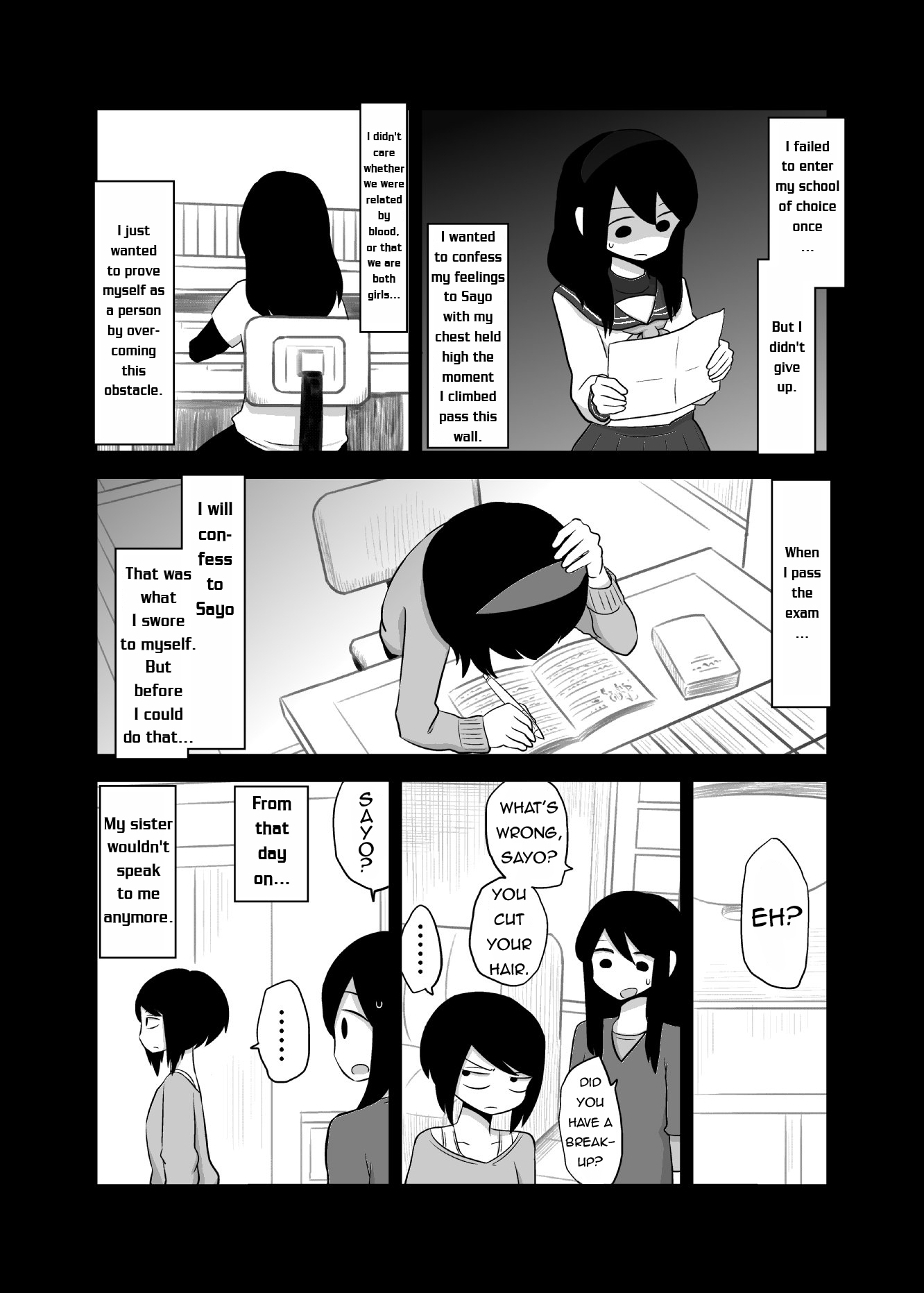 Met My Sister On A Dating Site Chapter 9 page 4 - Chapter 9 : I Love My Sister Too Much