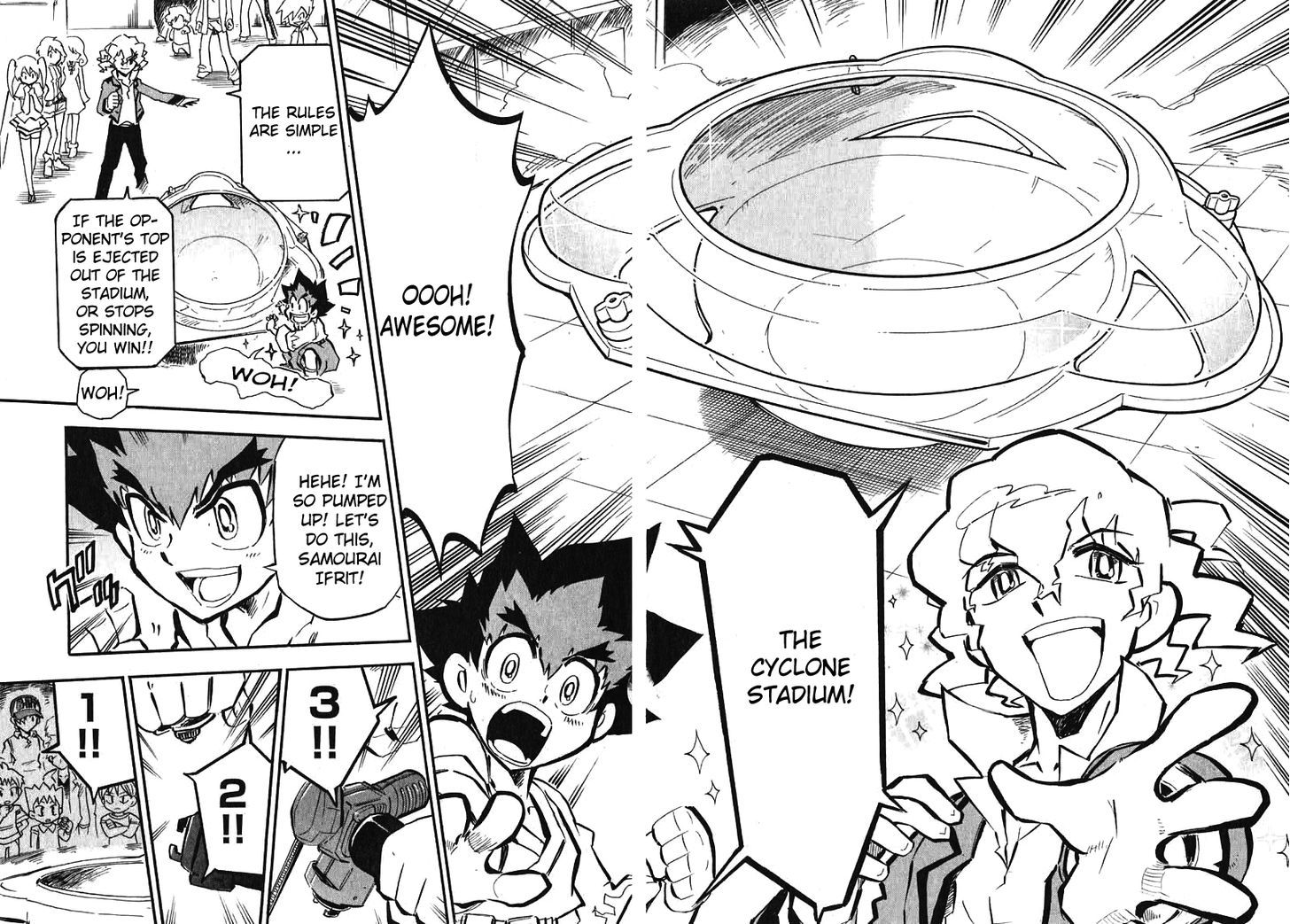 Metal Fight Beyblade Zero G Chapter 1.2 page 11 - Chapter 1 v2