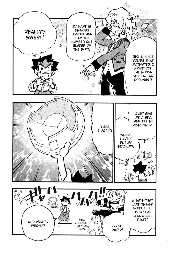 Metal Fight Beyblade Zero G Chapter 1.2 page 9 - Chapter 1 v2