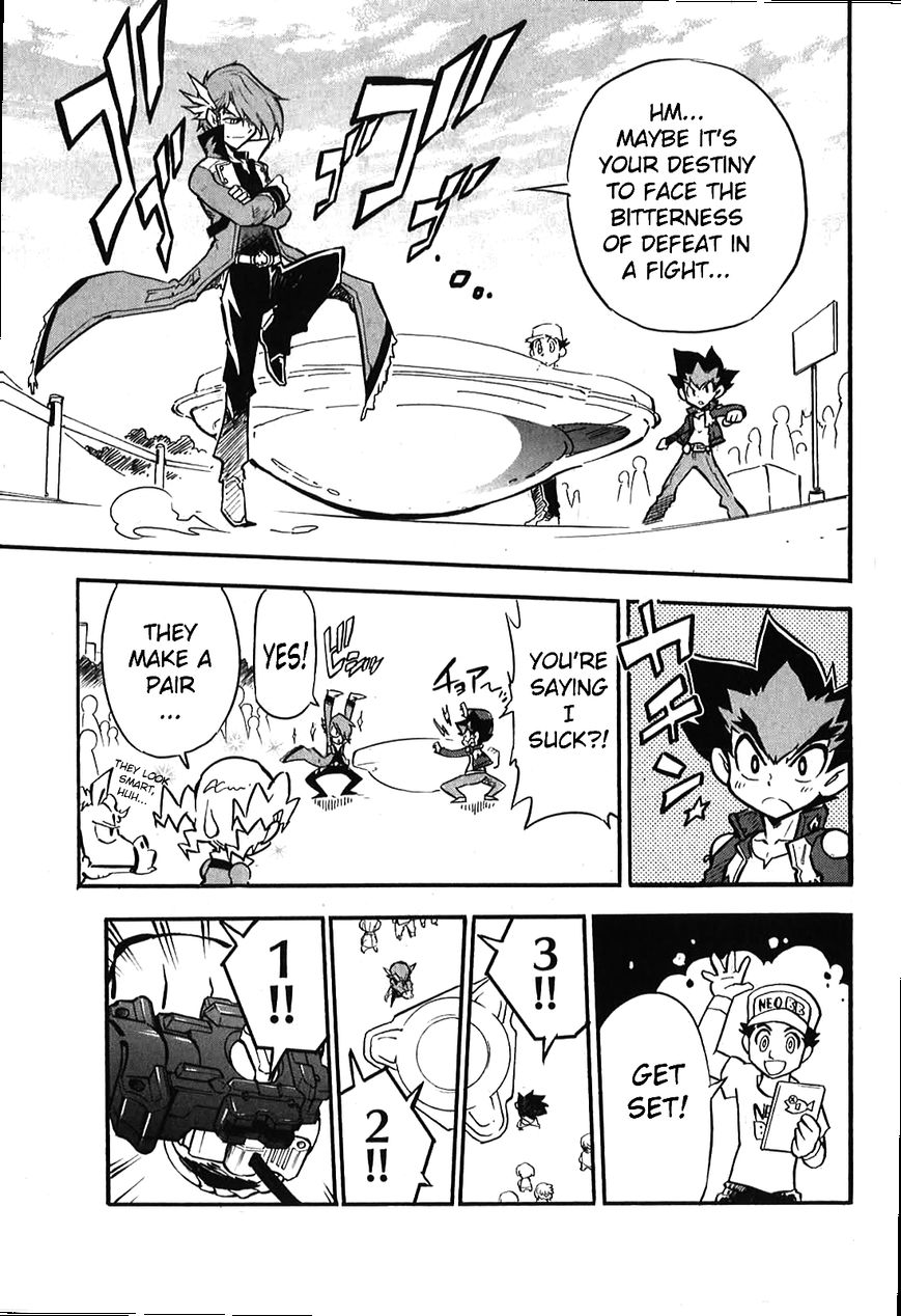 Metal Fight Beyblade Zero G Chapter 4 page 14 - Chapter 4 : Read Online