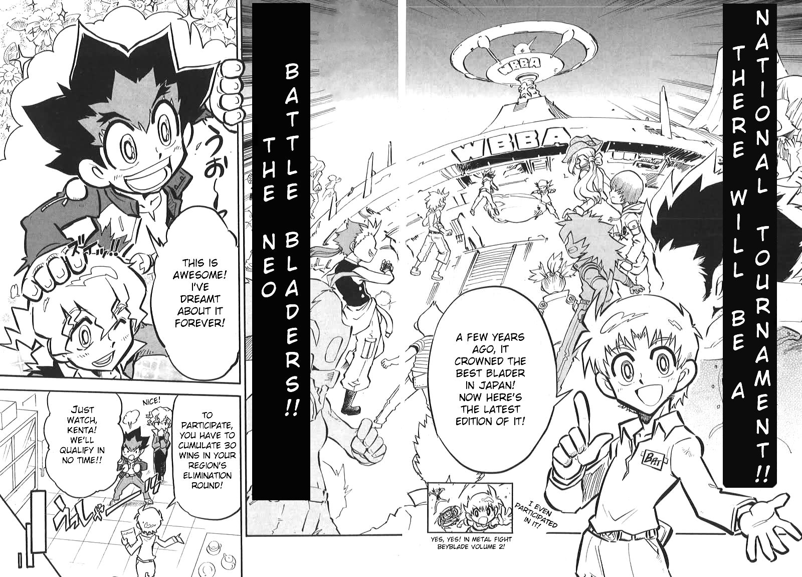 Metal Fight Beyblade Zero G Chapter 4 page 4 - Chapter 4 : Read Online