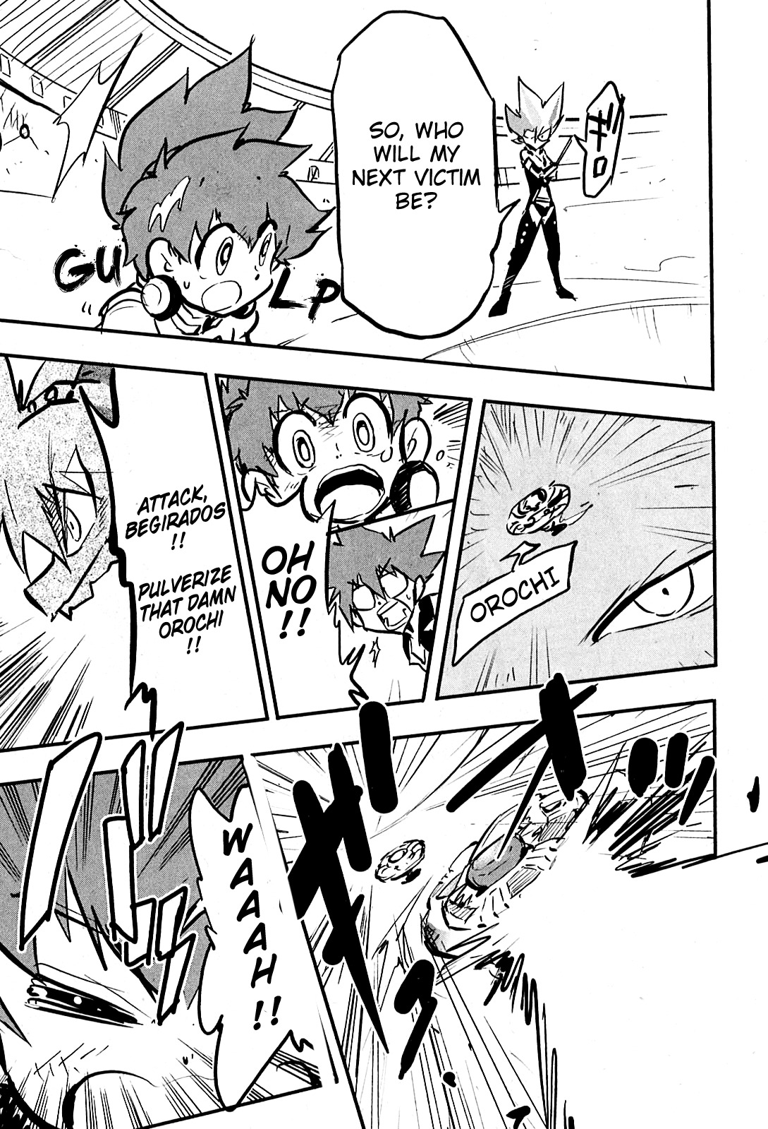 Metal Fight Beyblade Zero G Chapter 6 page 13 - Chapter 6