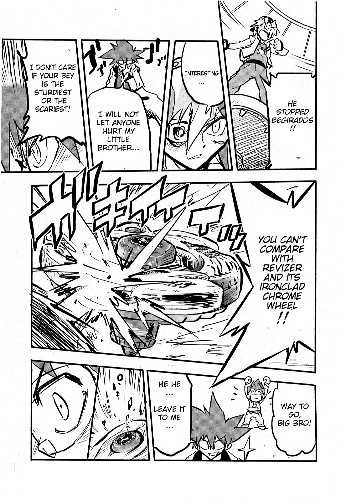 Metal Fight Beyblade Zero G Chapter 6 page 15 - Chapter 6