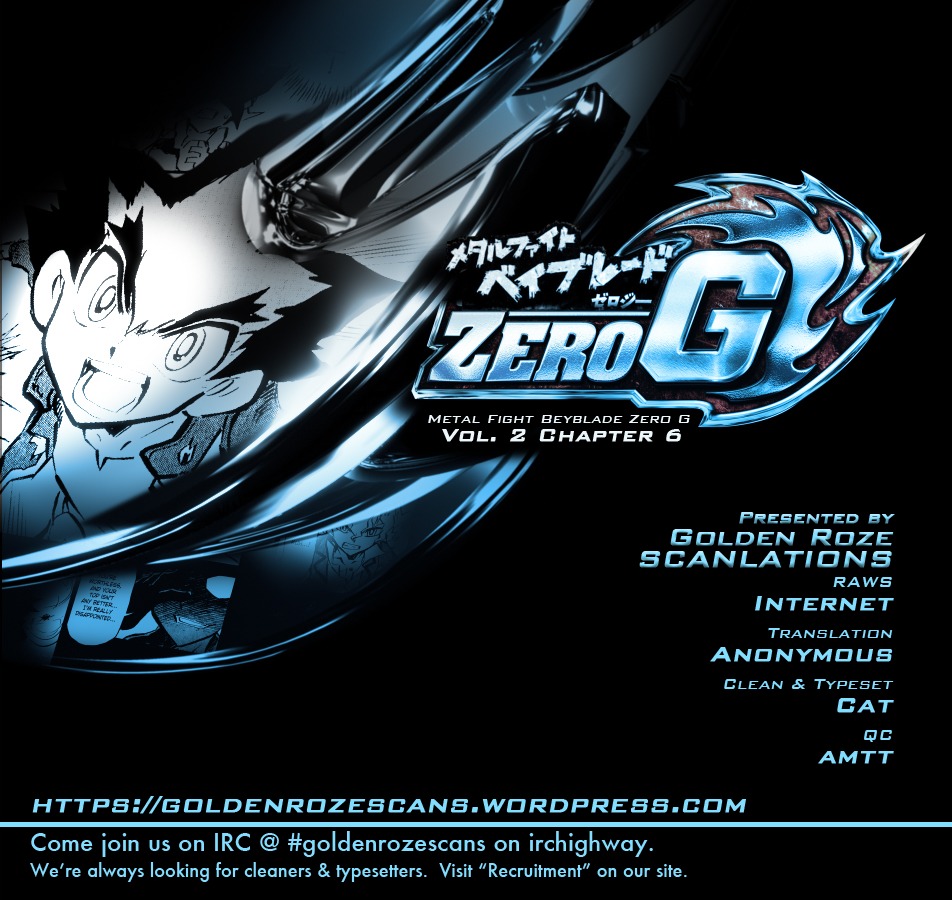 Metal Fight Beyblade Zero G Chapter 6 page 40 - Chapter 6