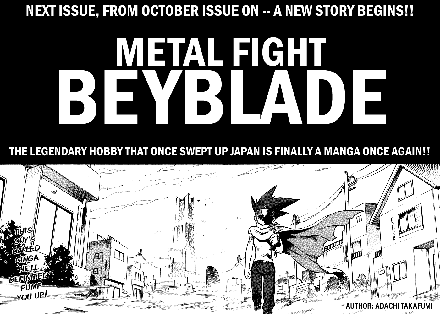 Metal Fight Beyblade Chapter 0 page 1 - Chapter 0 v2 : Pub