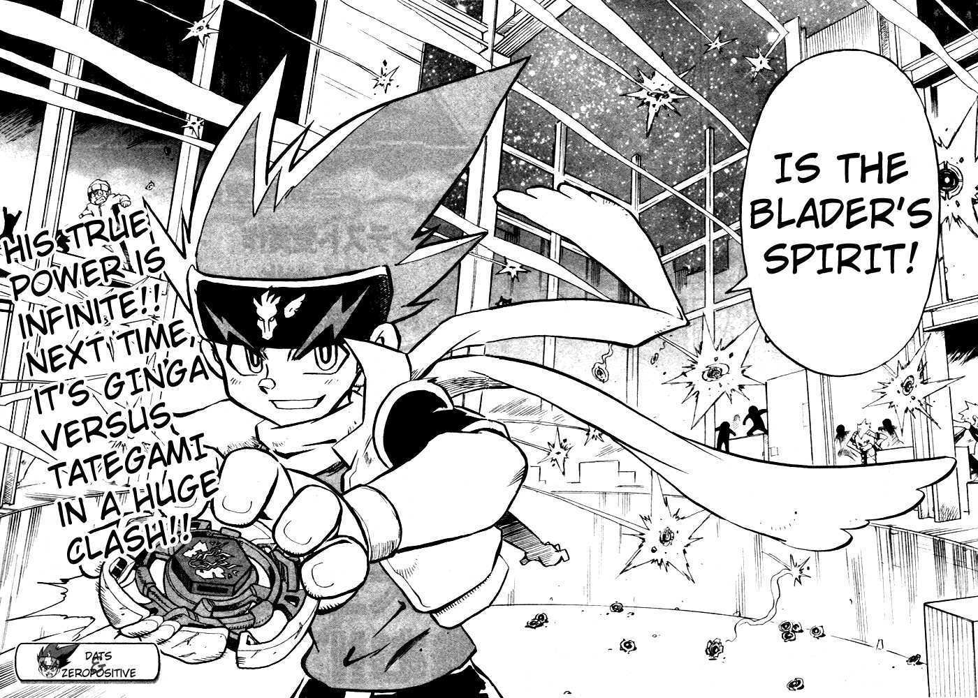 Metal Fight Beyblade Chapter 1 page 36 - Chapter 1 : Descending Pegasis!
