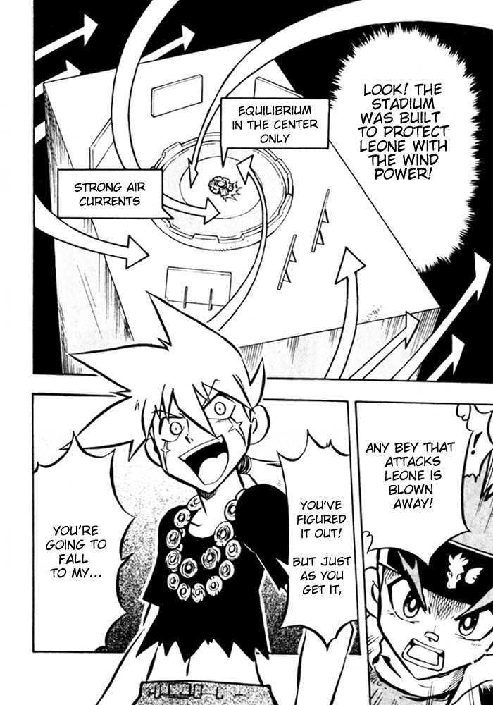Metal Fight Beyblade Chapter 2 page 14 - Chapter 2 : Leone's Roar!