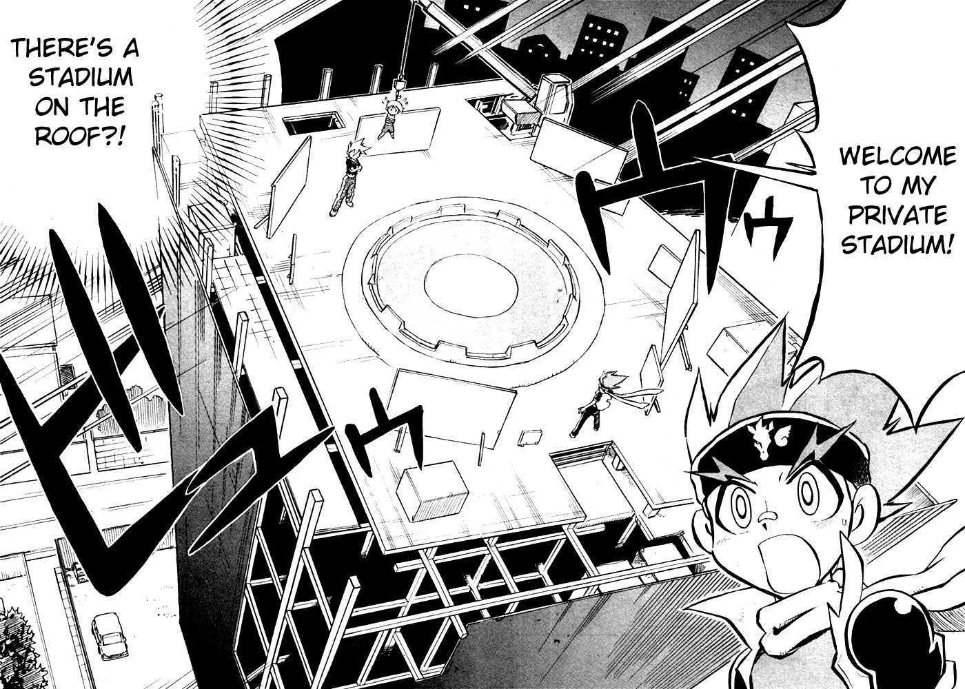Metal Fight Beyblade Chapter 2 page 6 - Chapter 2 : Leone's Roar!