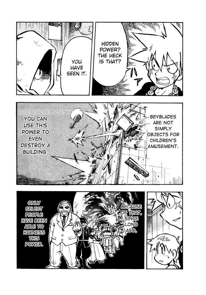 Metal Fight Beyblade Chapter 3 page 11 - Chapter 3 : The Forbidden Bey: L Drago!!