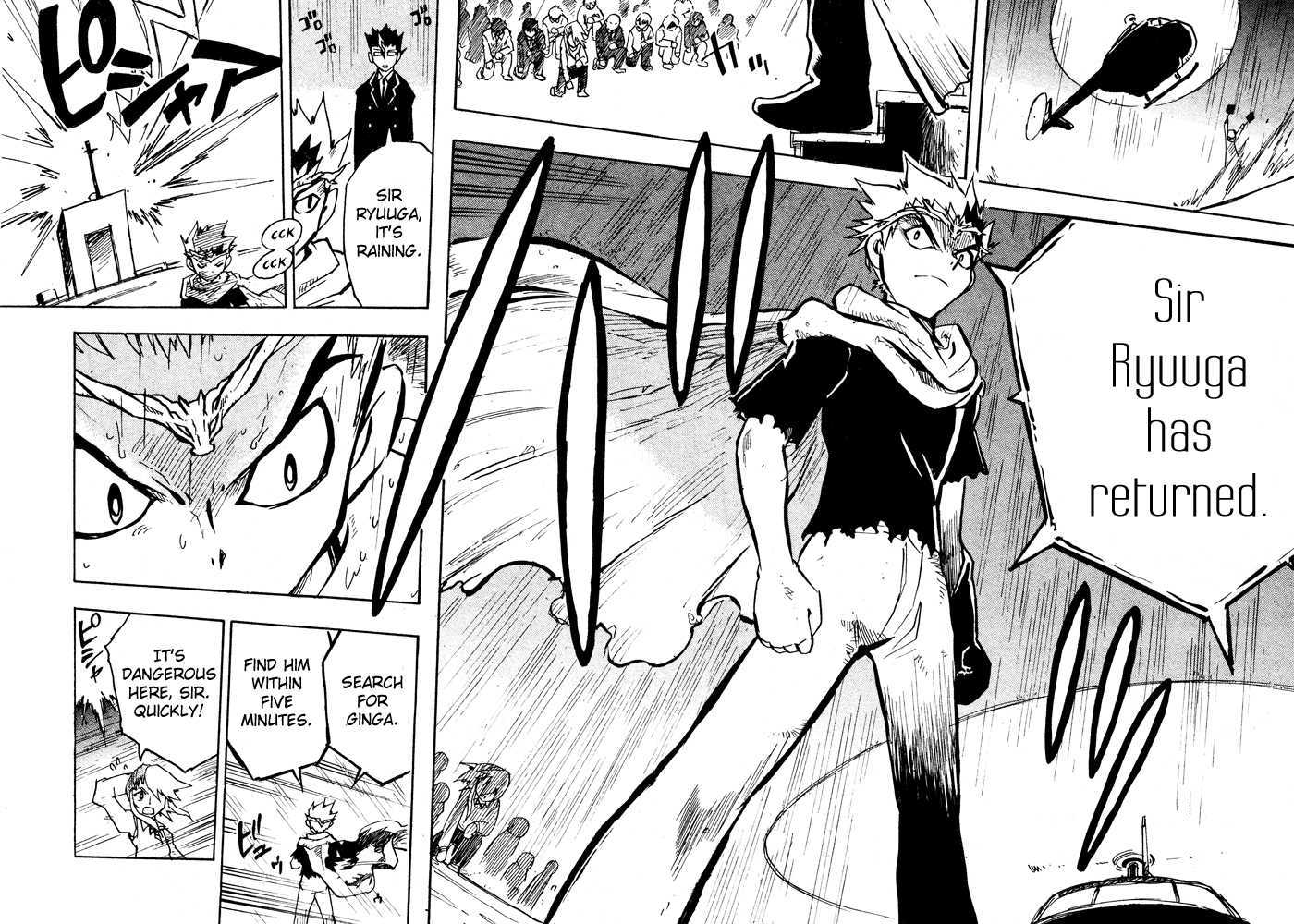 Metal Fight Beyblade Chapter 3 page 16 - Chapter 3 : The Forbidden Bey: L Drago!!