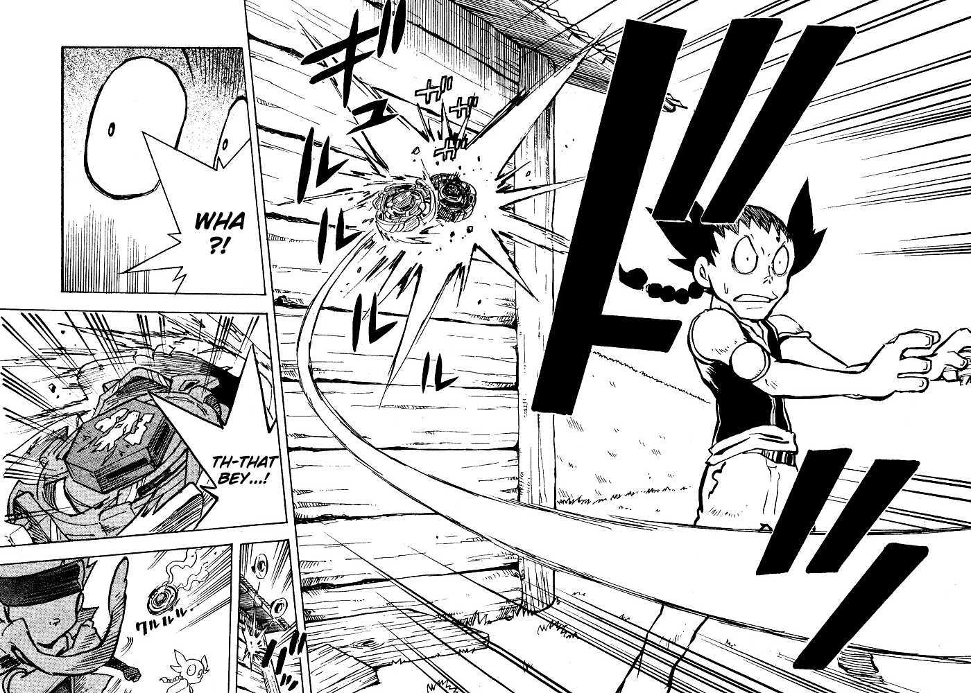 Metal Fight Beyblade Chapter 3 page 27 - Chapter 3 : The Forbidden Bey: L Drago!!