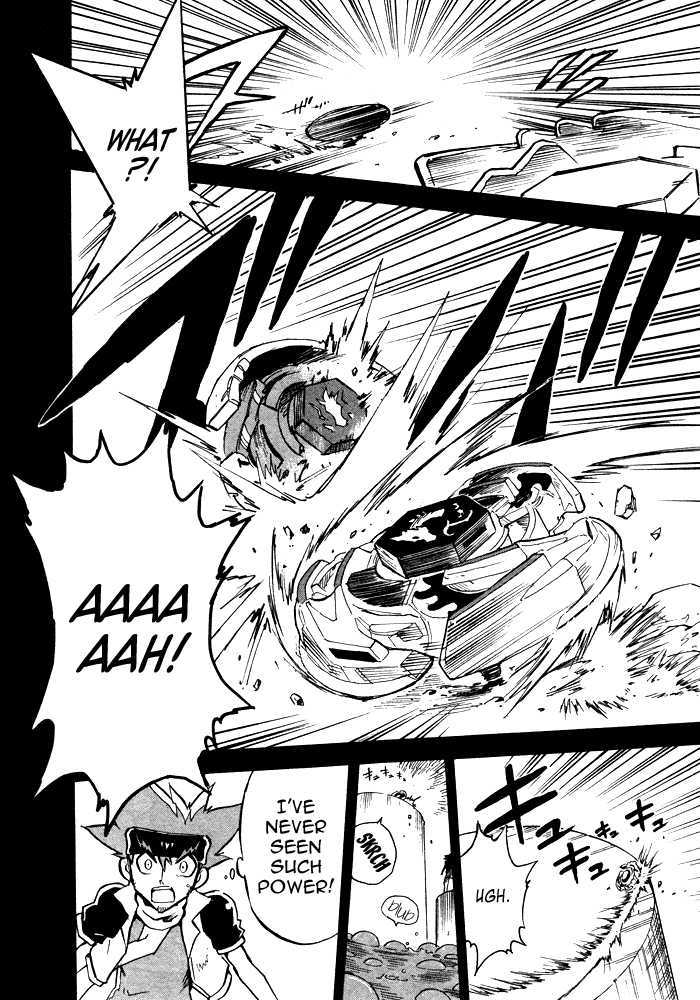 Metal Fight Beyblade Chapter 4 page 18 - Chapter 4 : Clash! Ginga VS Ryuuga!!