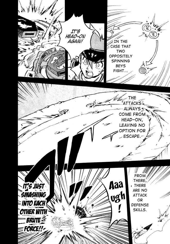Metal Fight Beyblade Chapter 4 page 20 - Chapter 4 : Clash! Ginga VS Ryuuga!!