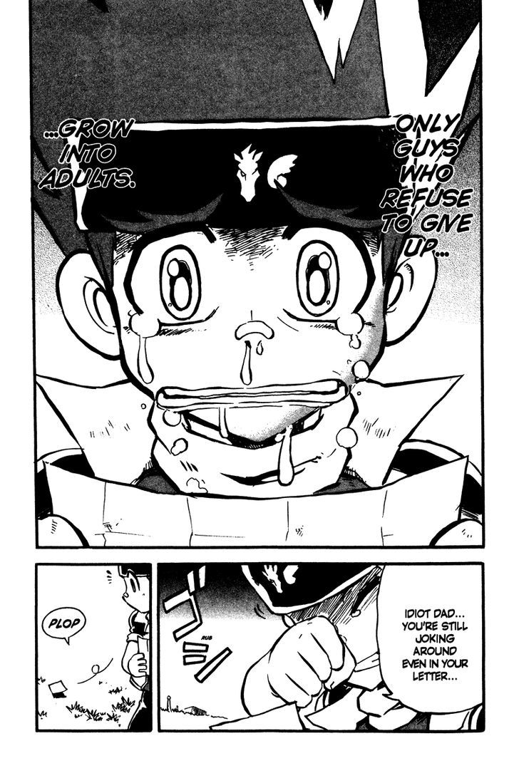Metal Fight Beyblade Chapter 5 page 16 - Chapter 5 : Get up, Gingka!