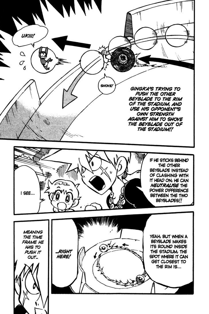 Metal Fight Beyblade Chapter 5 page 27 - Chapter 5 : Get up, Gingka!