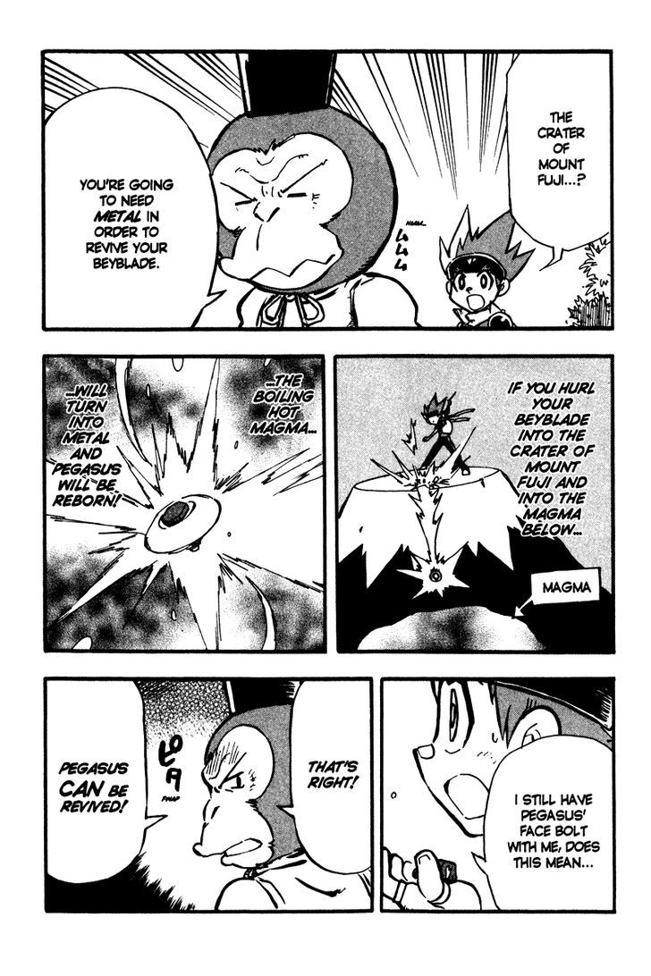 Metal Fight Beyblade Chapter 6 page 8 - Chapter 6 : Revive, Pegasus!