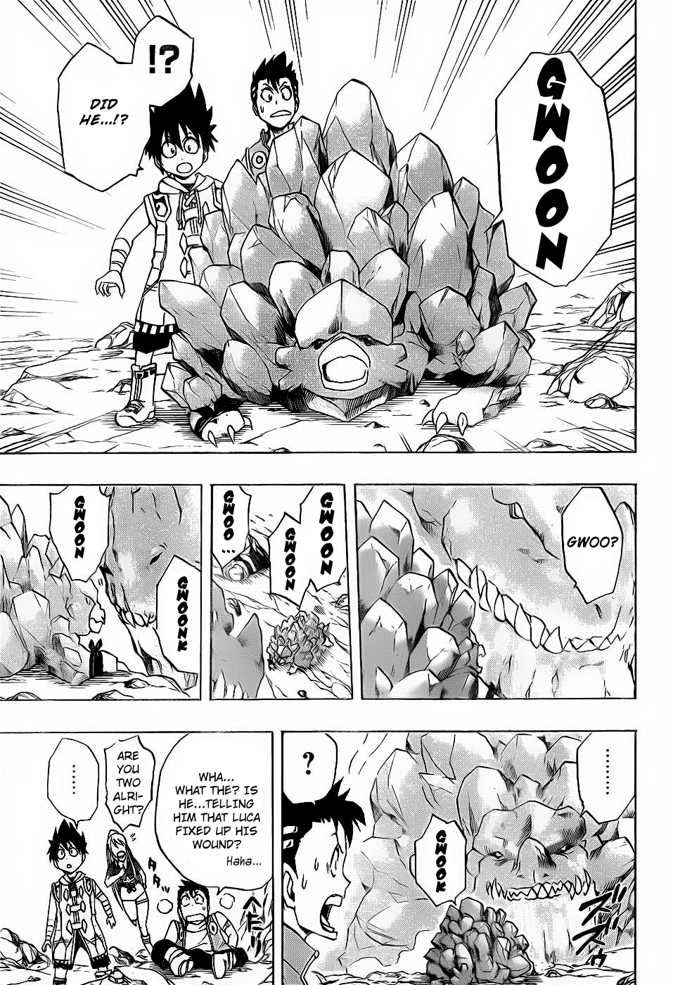 Metalica Metaluca Chapter 11 page 12 - Chapter 11: Mt. Volcano Erupts!!