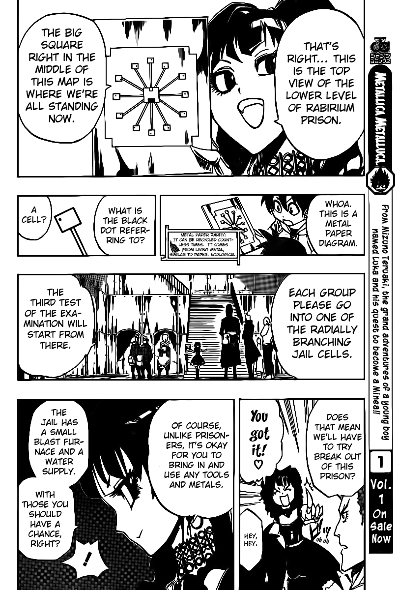 Metalica Metaluca Chapter 15 page 6 - Chapter 15: The Metallic Prison's Test