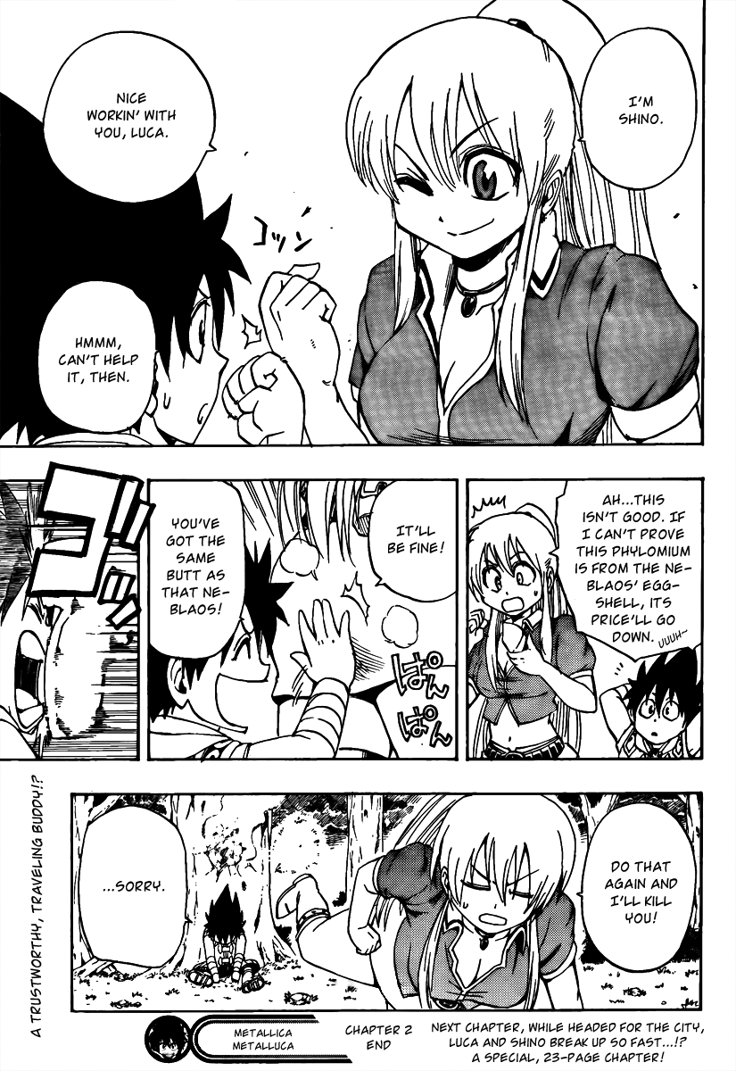 Metalica Metaluca Chapter 2 page 25 - Chapter 2: A Chance Meeting with a Big Butt