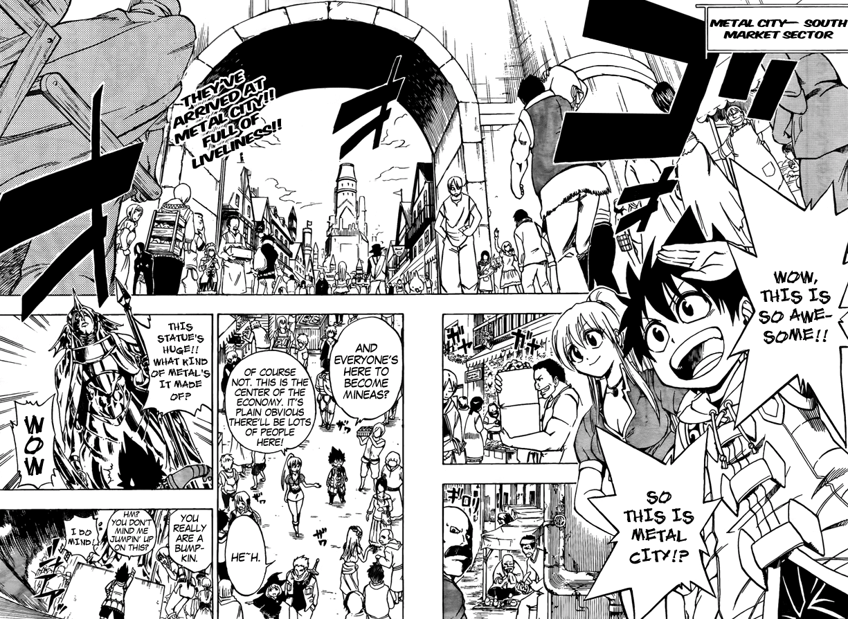 Metalica Metaluca Chapter 4 page 3 - Chapter 4: The Uproar of Metal City