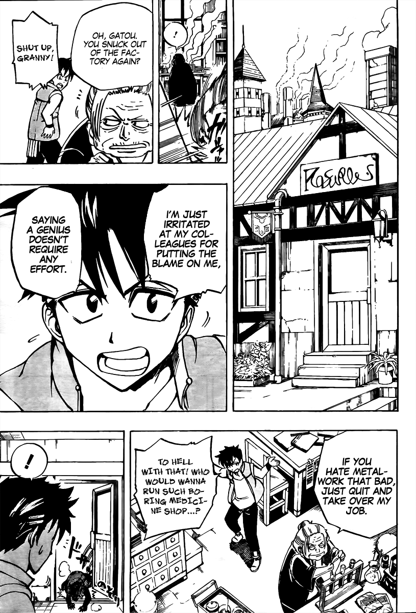 Metalica Metaluca Chapter 4 page 7 - Chapter 4: The Uproar of Metal City