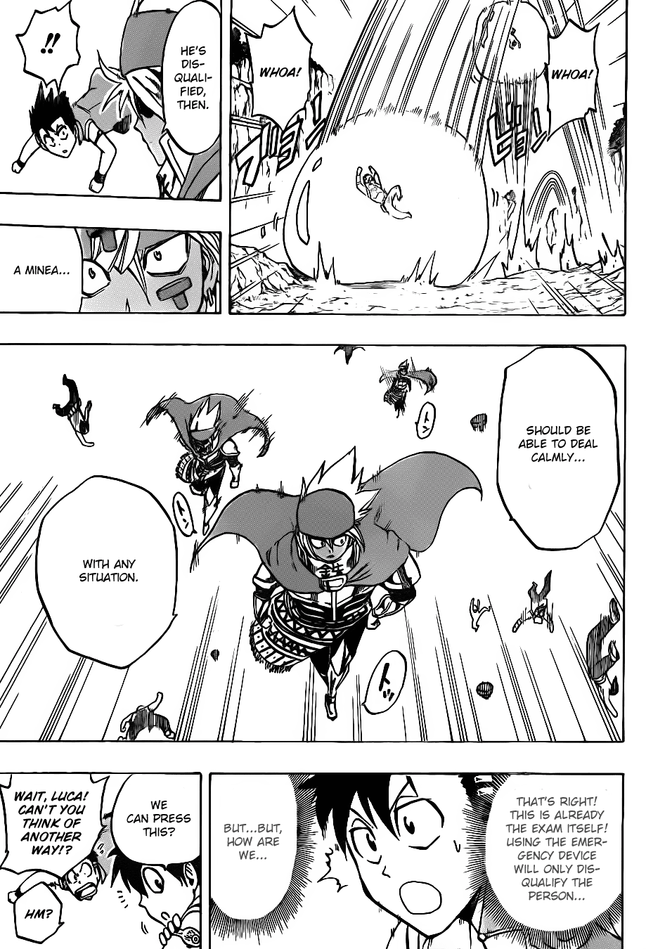 Metalica Metaluca Chapter 7 page 16 - Chapter 7: Start of the First Round!