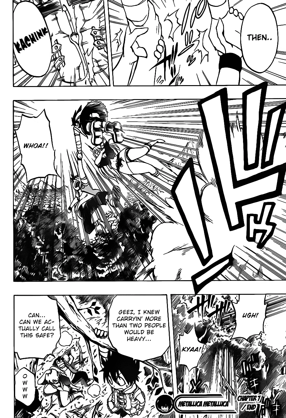 Metalica Metaluca Chapter 7 page 17 - Chapter 7: Start of the First Round!