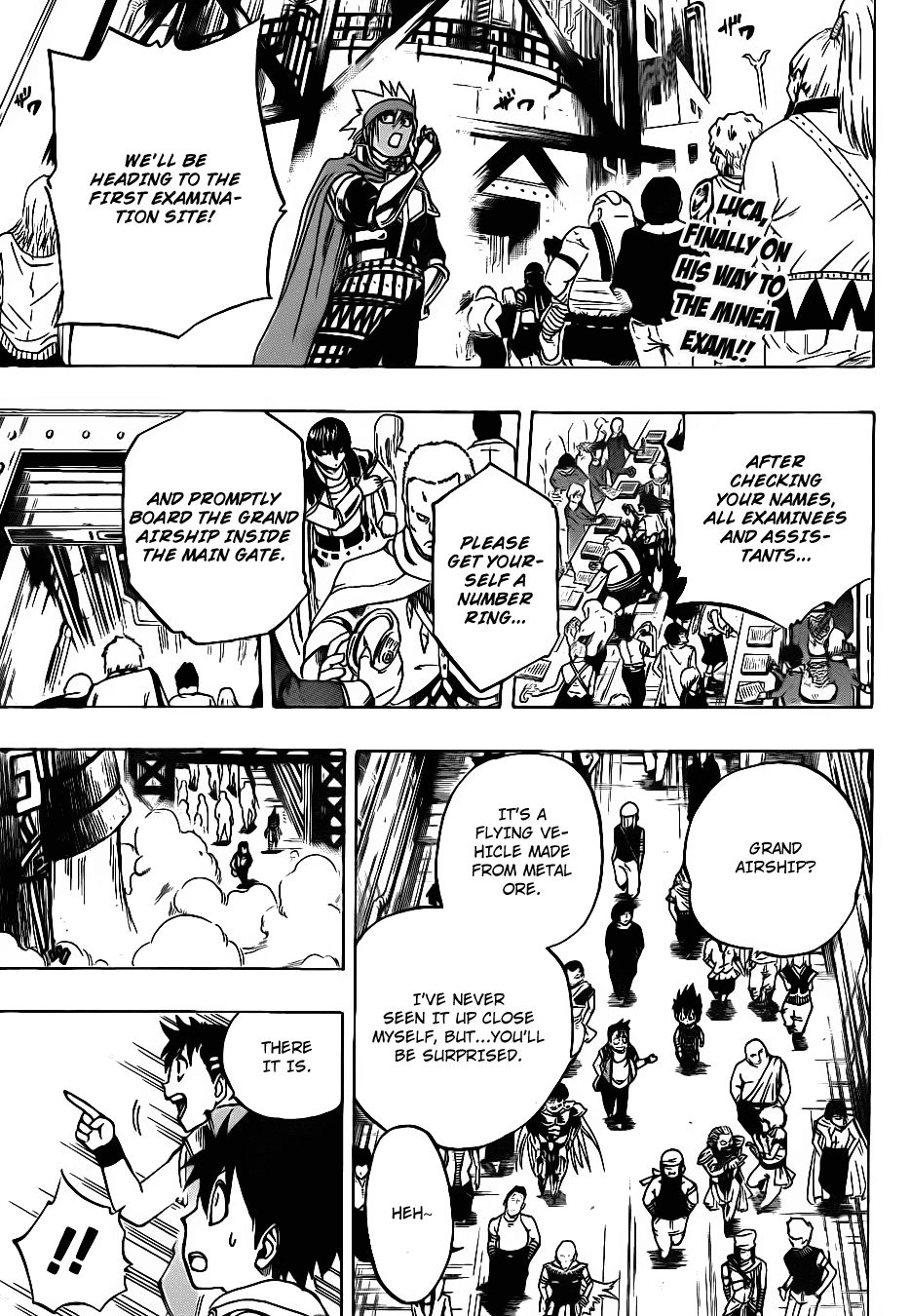 Metalica Metaluca Chapter 7 page 2 - Chapter 7: Start of the First Round!