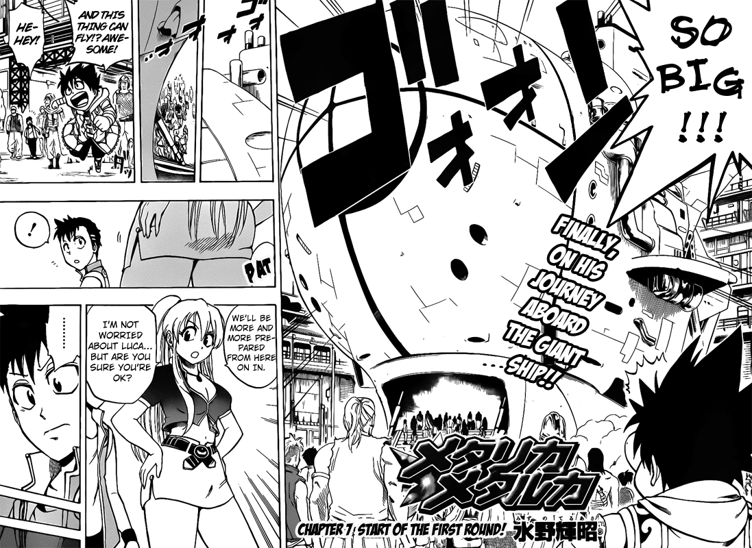 Metalica Metaluca Chapter 7 page 3 - Chapter 7: Start of the First Round!