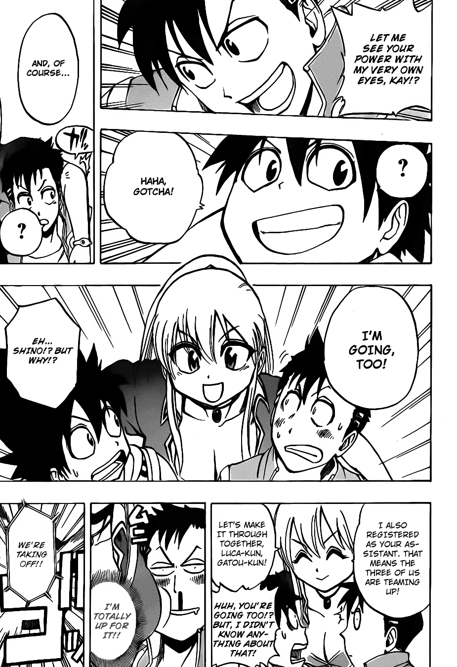 Metalica Metaluca Chapter 7 page 9 - Chapter 7: Start of the First Round!