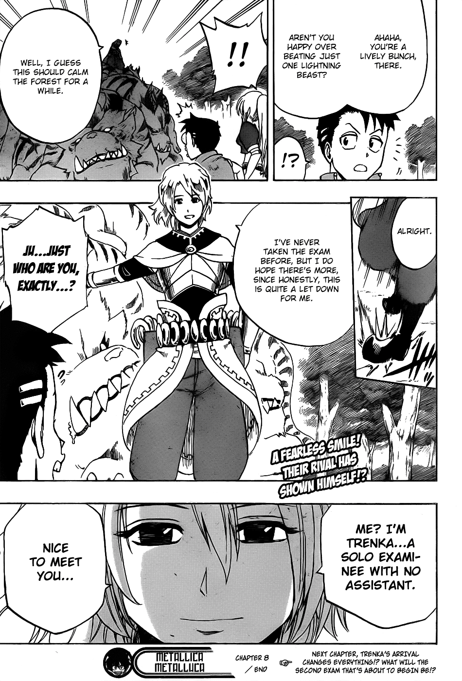 Metalica Metaluca Chapter 8 page 19 - Chapter 8: Electigra, The Lightning Beast