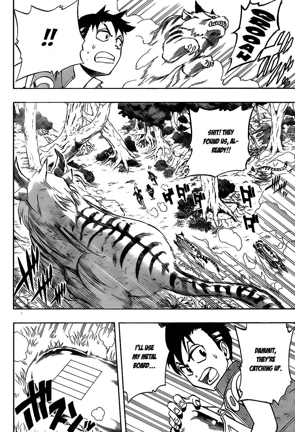 Metalica Metaluca Chapter 8 page 4 - Chapter 8: Electigra, The Lightning Beast