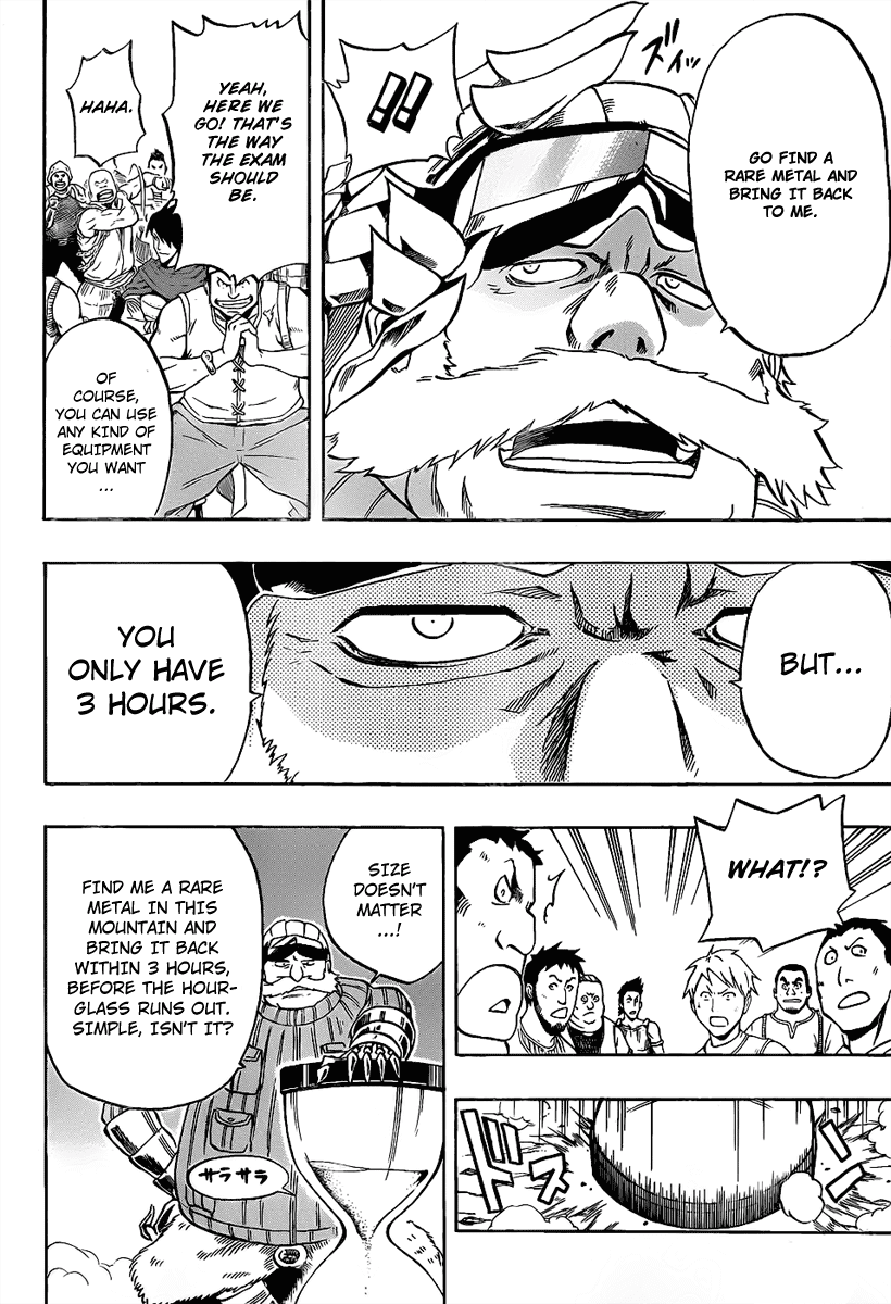 Metalica Metaluca Chapter 9 page 9 - Chapter 9: Go! The Rush at Mt. Volcano!