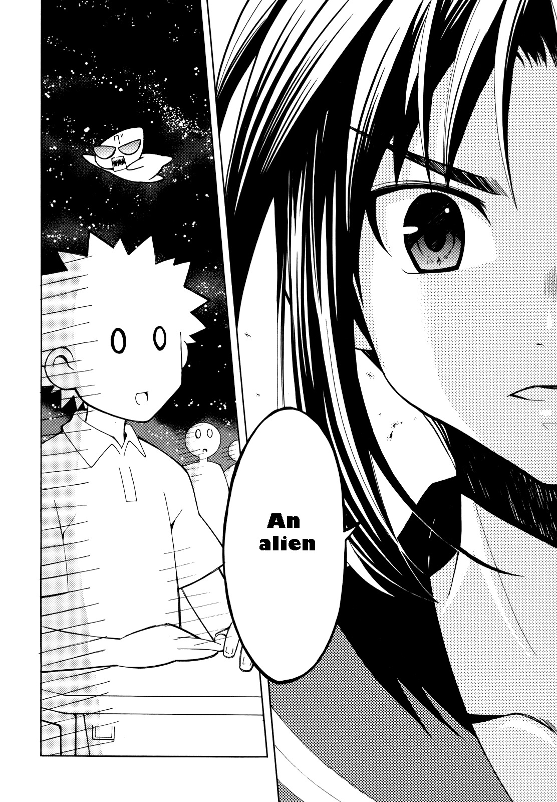 Meteor-san Strike desu! Chapter 1 page 21 - Chapter 1: A Lie is the beginning of aliens1?