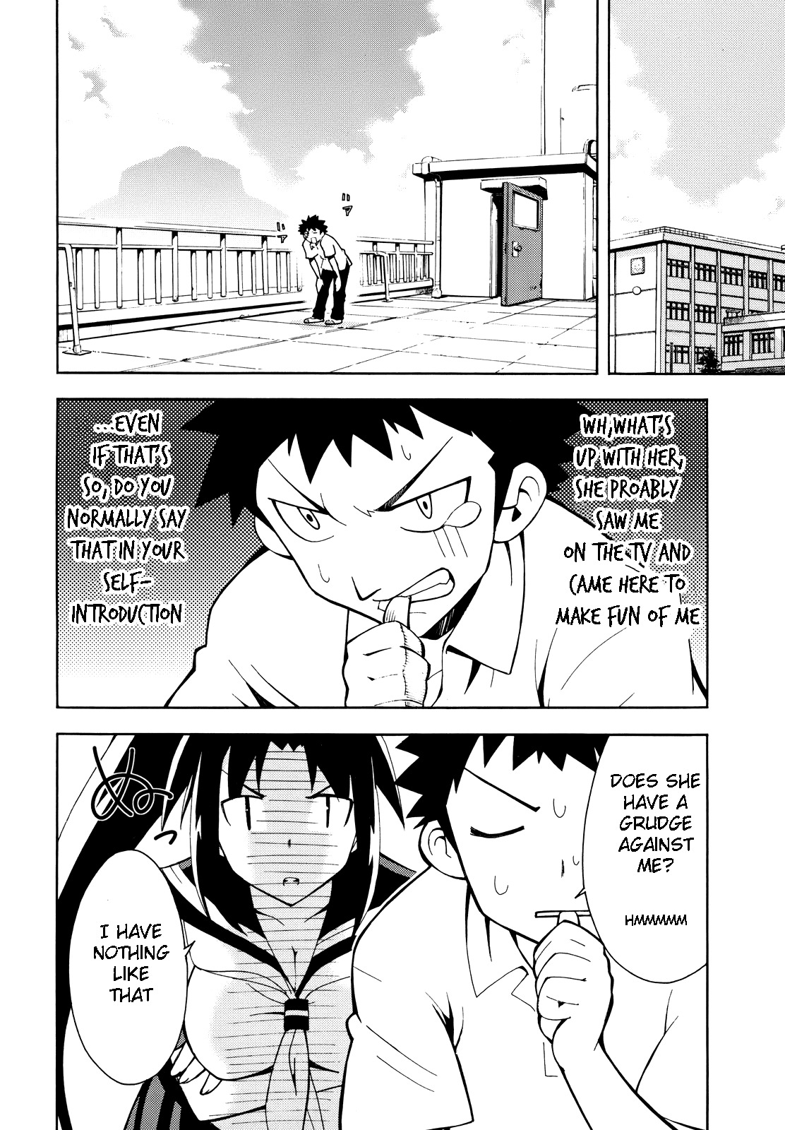 Meteor-san Strike desu! Chapter 1 page 25 - Chapter 1: A Lie is the beginning of aliens1?
