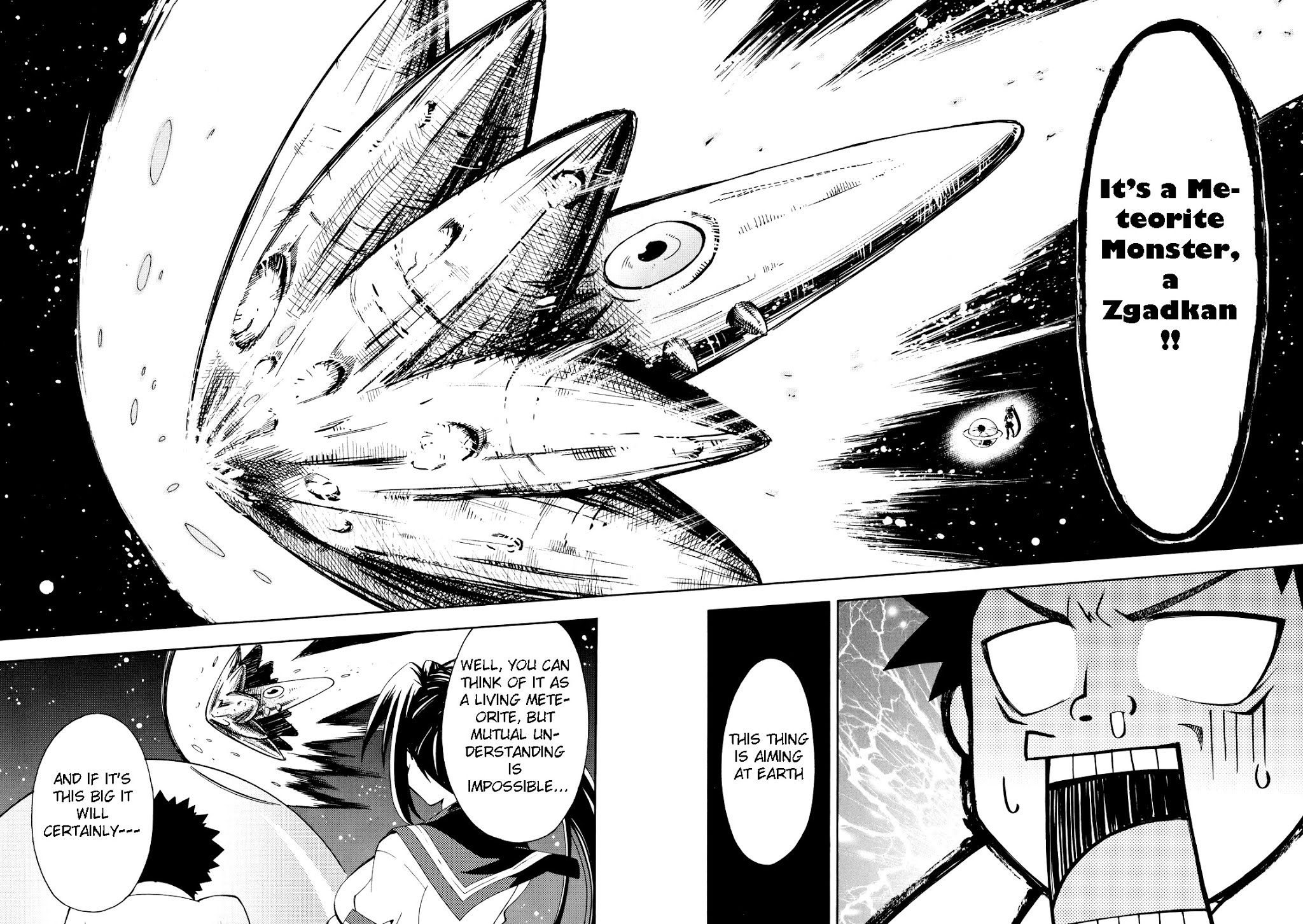 Meteor-san Strike desu! Chapter 1 page 29 - Chapter 1: A Lie is the beginning of aliens1?