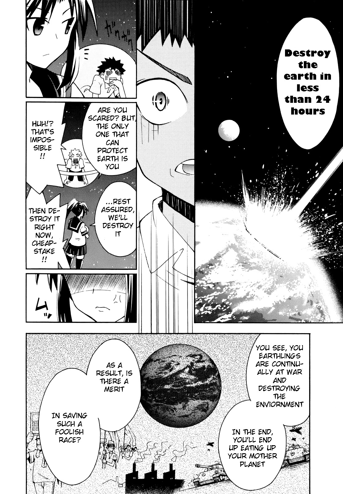 Meteor-san Strike desu! Chapter 1 page 30 - Chapter 1: A Lie is the beginning of aliens1?