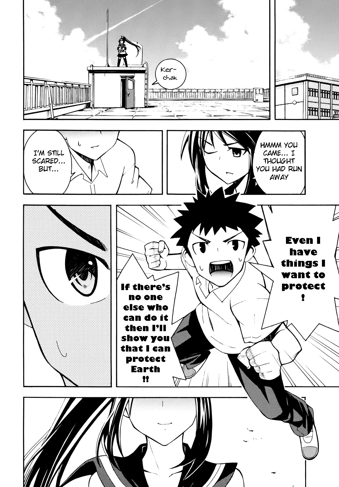 Meteor-san Strike desu! Chapter 1 page 40 - Chapter 1: A Lie is the beginning of aliens1?
