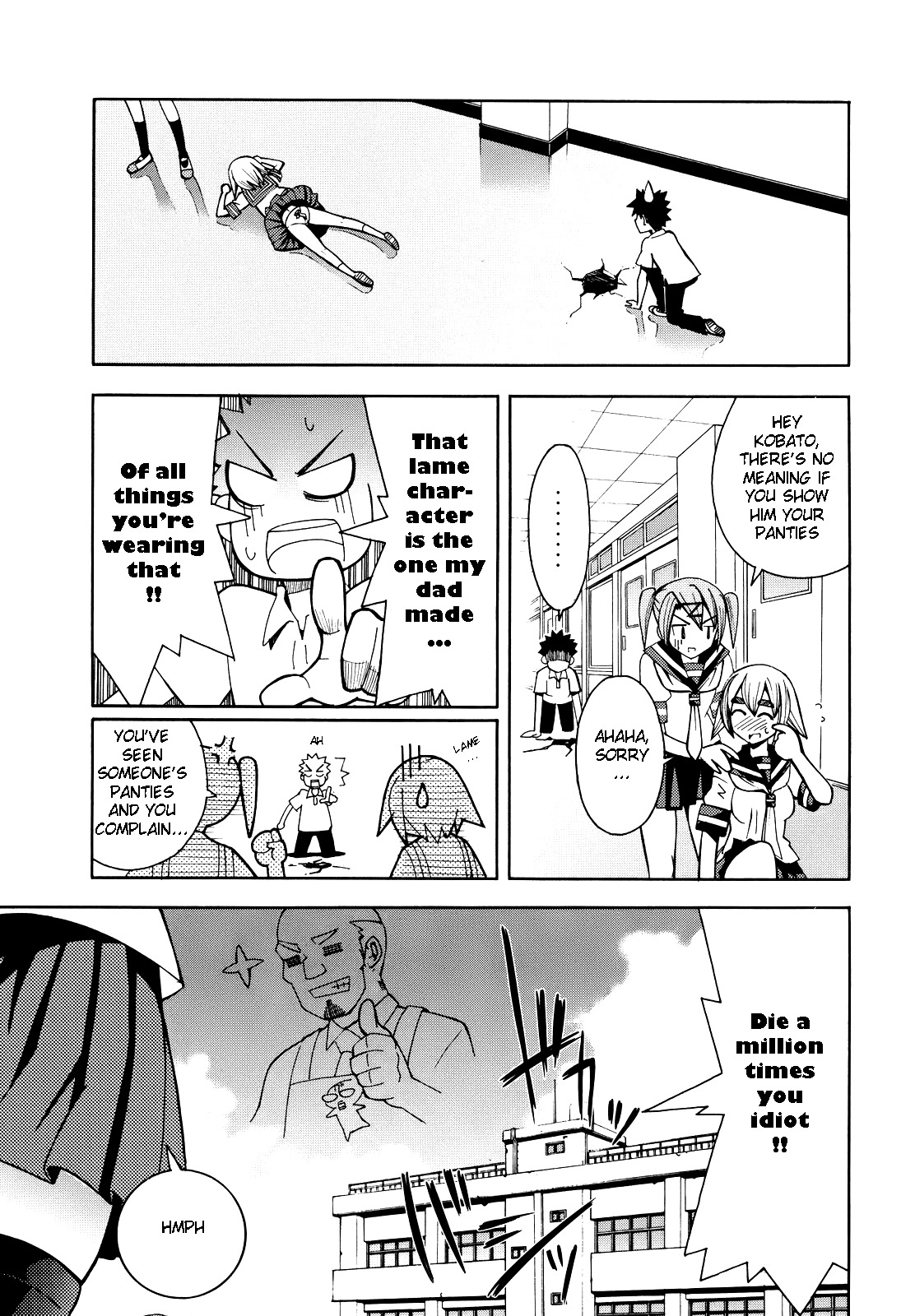 Meteor-san Strike desu! Chapter 1 page 56 - Chapter 1: A Lie is the beginning of aliens1?