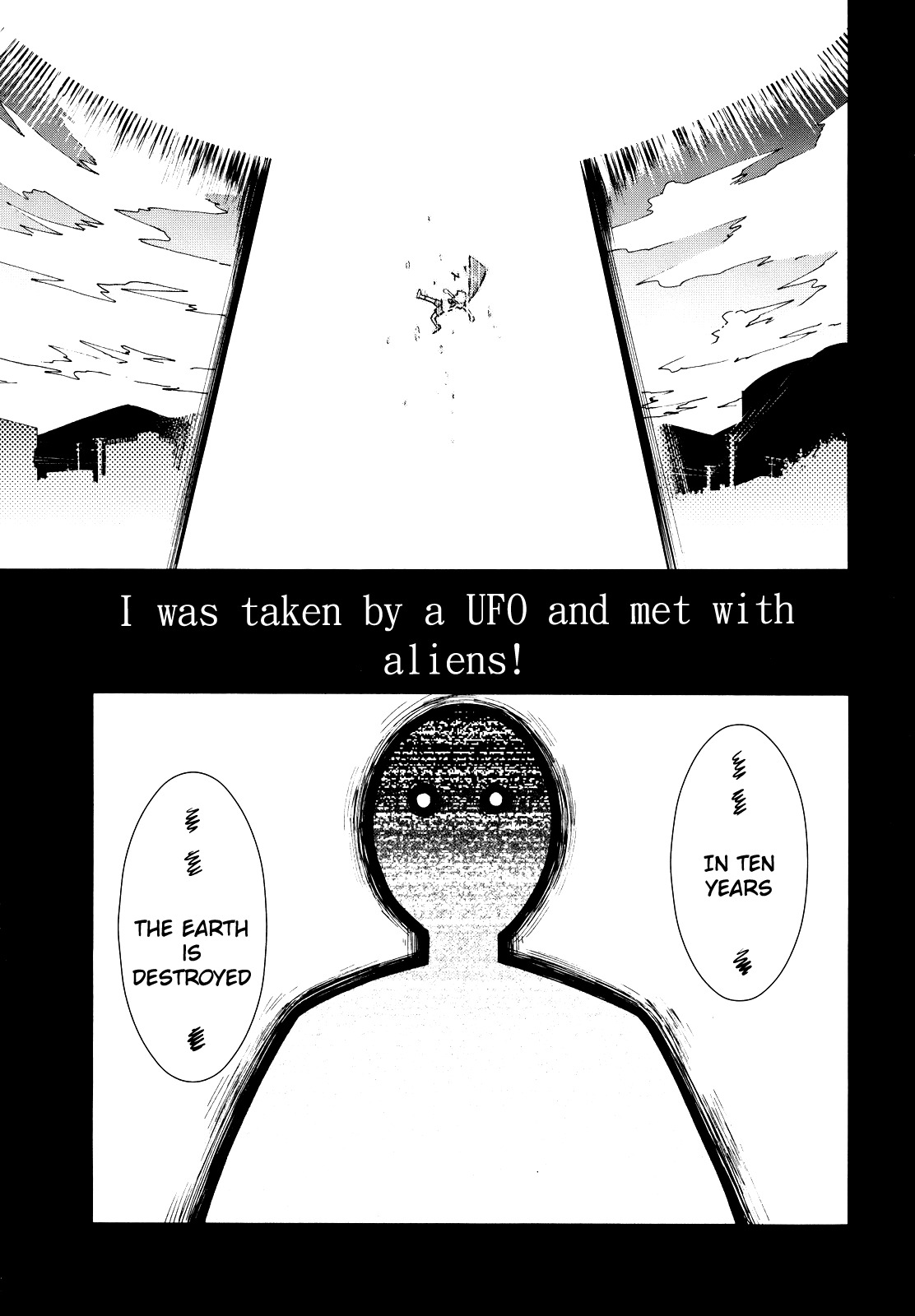 Meteor-san Strike desu! Chapter 1 page 8 - Chapter 1: A Lie is the beginning of aliens1?