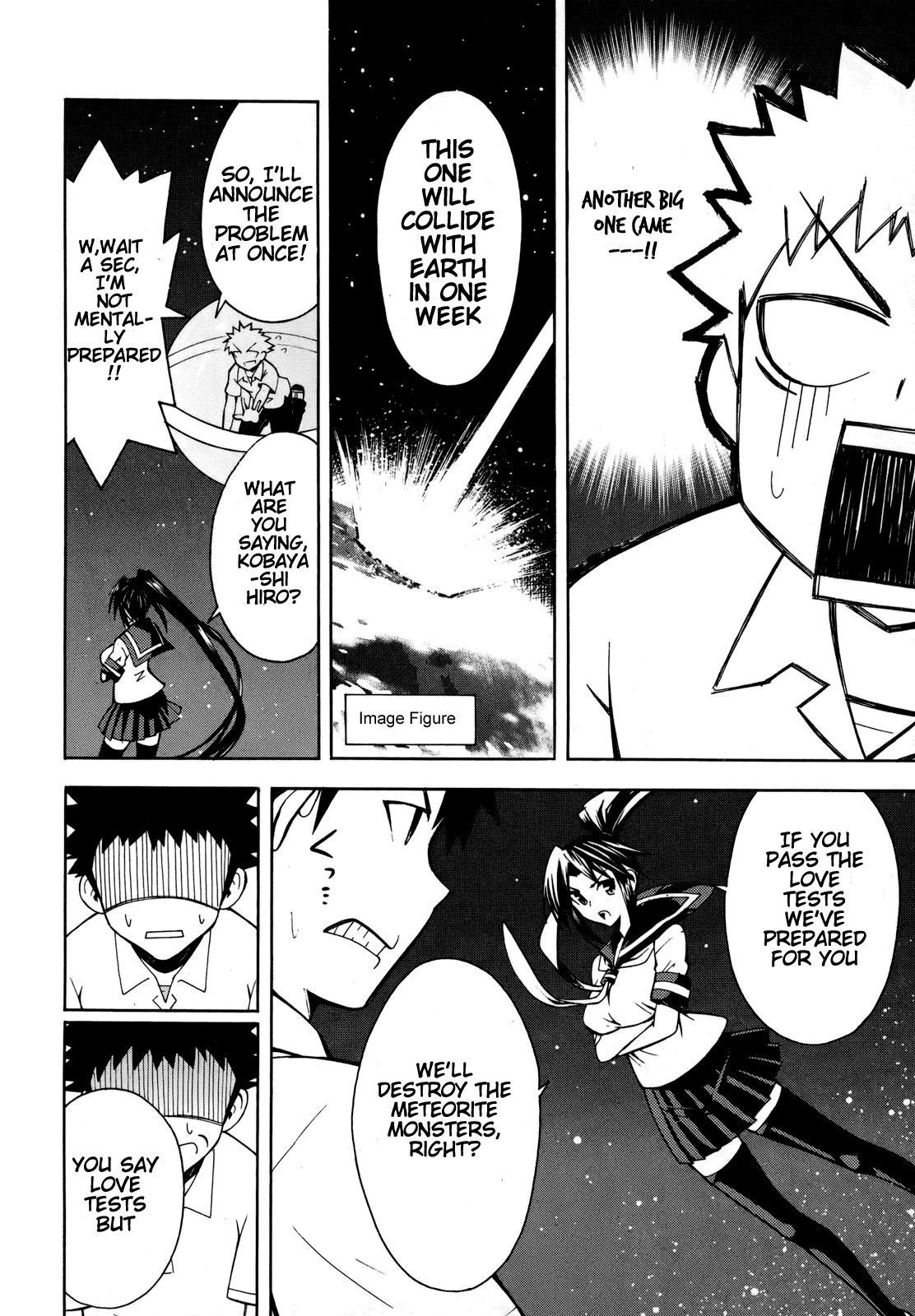 Meteor-san Strike desu! Chapter 2 page 12 - Chapter 2: ❤Breasts❤ All of my feelings, Reach!!