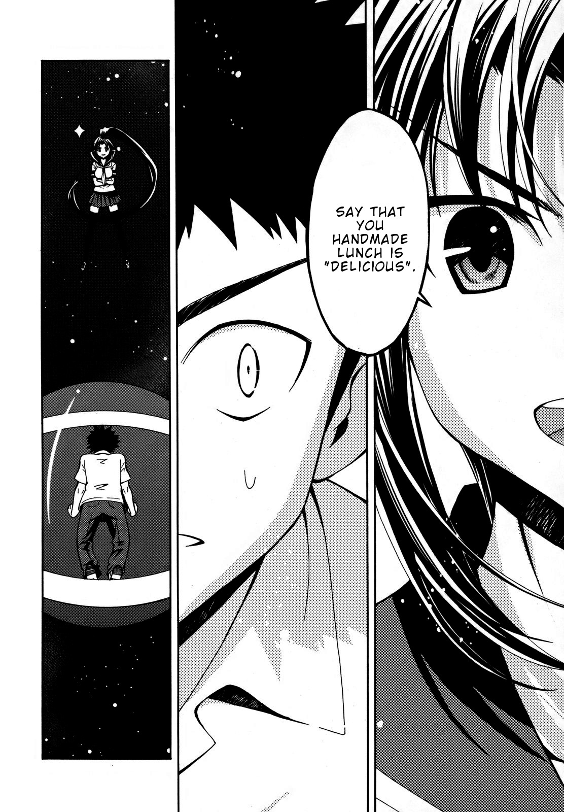 Meteor-san Strike desu! Chapter 2 page 14 - Chapter 2: ❤Breasts❤ All of my feelings, Reach!!